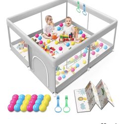 Baby playpen with Mat