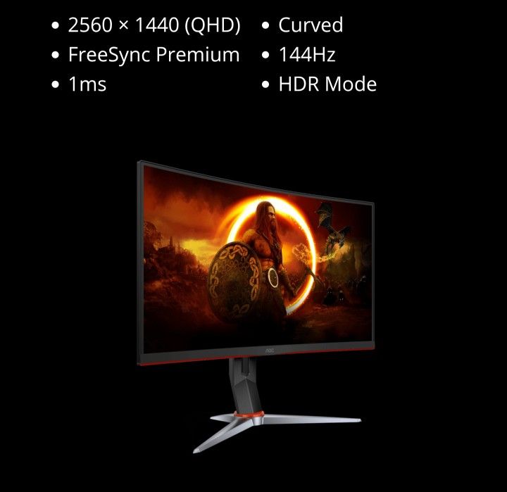 Aoc Monitor Gaming. Mint Condition. 