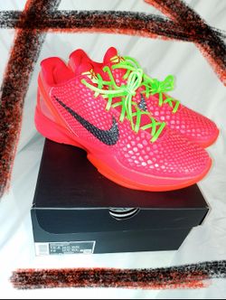 Authentic Nike Kobe’s 6 Reverse Grinch $alE!!!