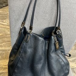 Triple Pocket Authentic Coach Bag