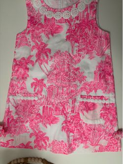 Lilly Pulitzer Shift Dress Pink Girl