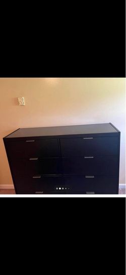Black Dresser & night stand