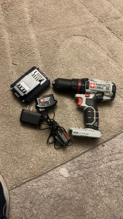 PORTER-CABLE 20V MAX Cordless Drill/Driver Kit with Battery & Charger