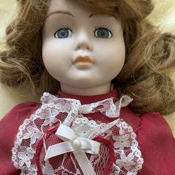 2 vintage Porcelain Dolls