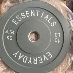 Olympic Rubber Plates With 7ft Bar
