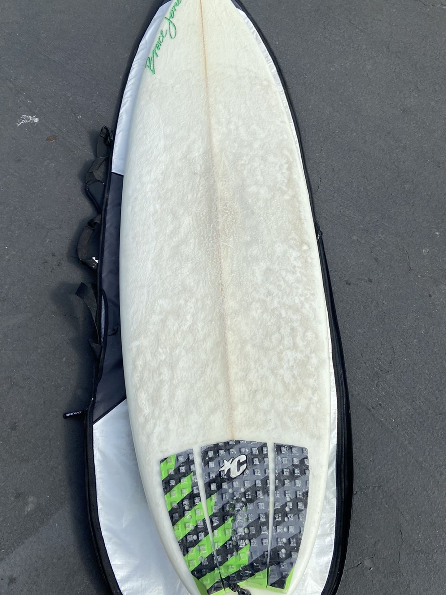 7’0 Bruce Jones 5-fin surfboard complete setup!!