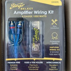 Stinger 4 Gauge Amplifier Wiring Kit