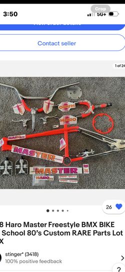 1988 Haro Master Freestyle Bmx