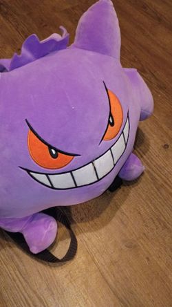 GENGAR BACKPACK 10' 36' 27CM POKEMON TRAINER