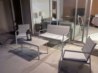 Patio furniture.