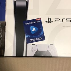 PS5 Bundle disc Version + Extra Controller + Spider Man Ultimate Game+ 1month Member)(last One Be Quick)
