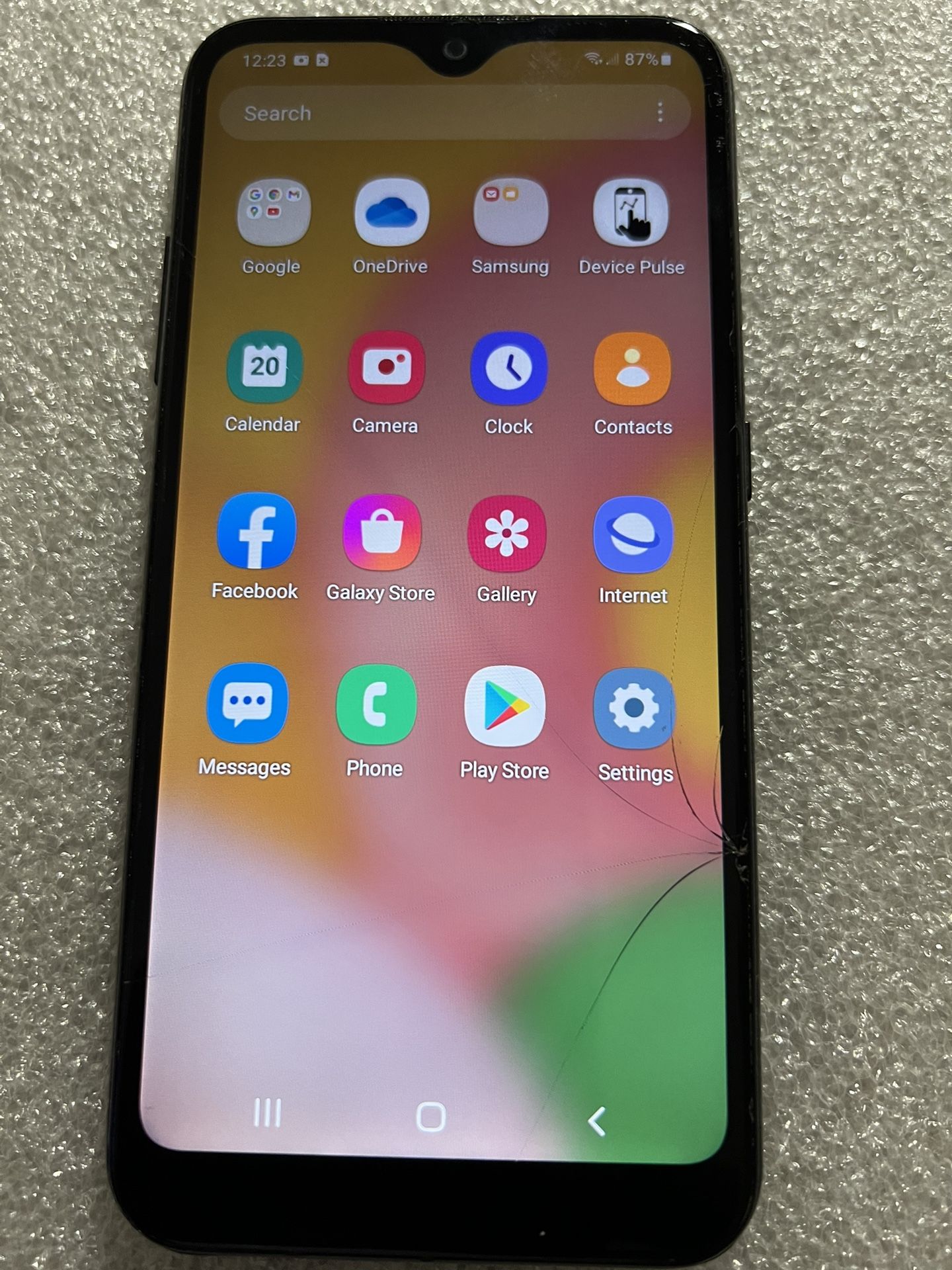 Samsung Galaxy A01 Black 16gb Unlocked