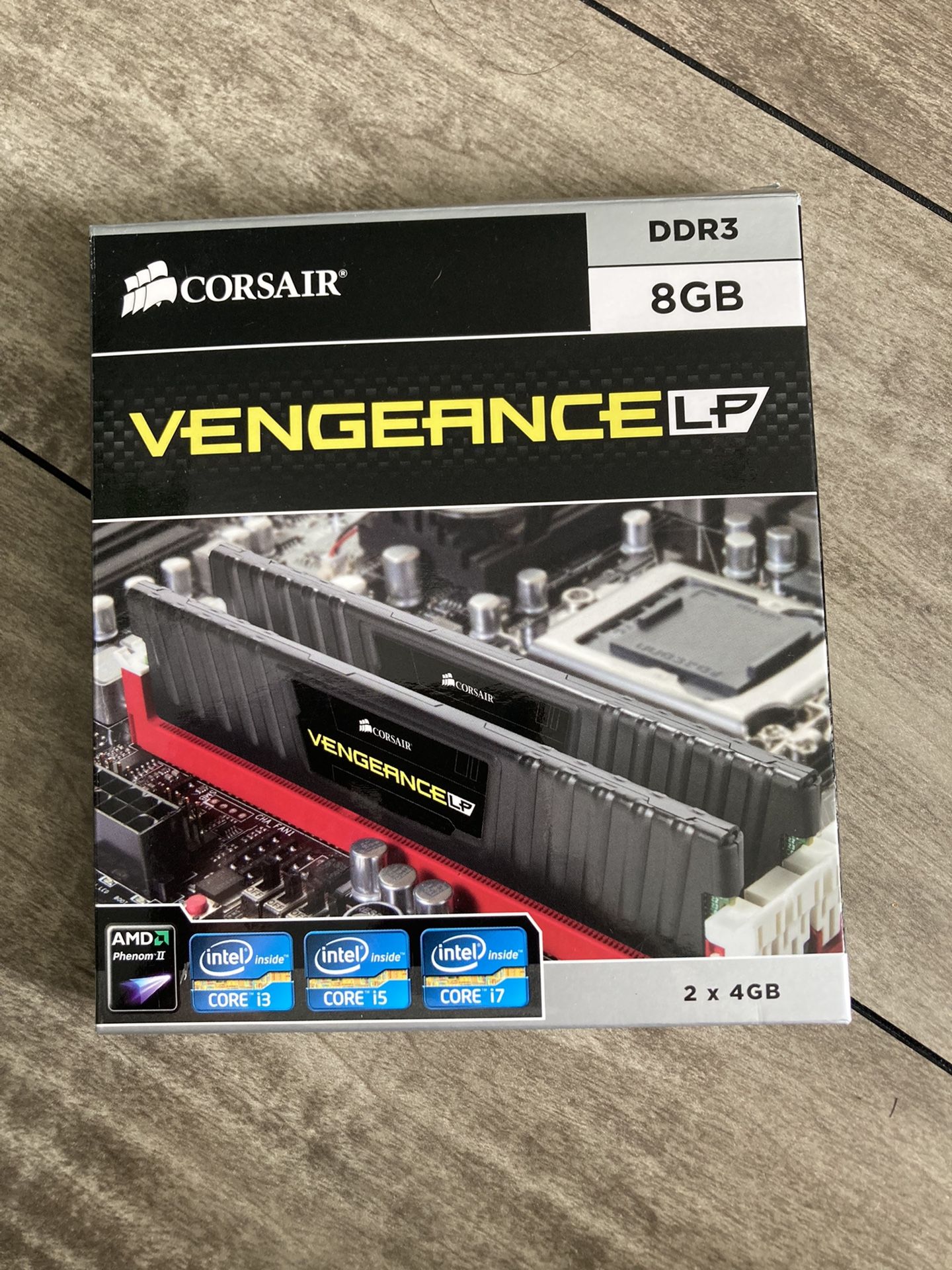 Corsair Vengeance 8GB DDR3 Ram (2x4)