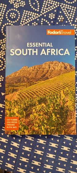Fodor's South Africa travel guide book