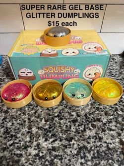 Super Rare Gel Base Glitter Dumplings
