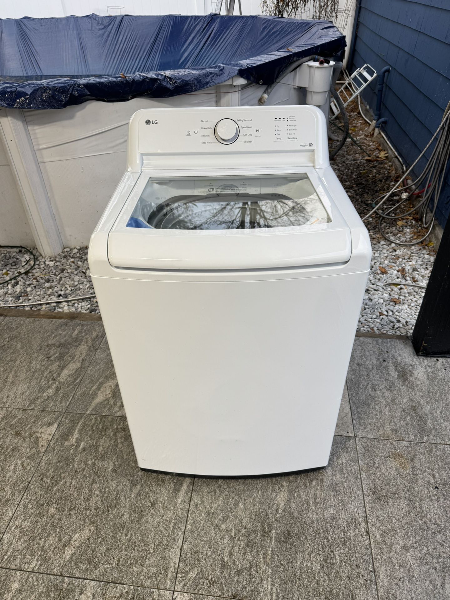 LG Washer Almost New One Receipt For 90 Days Warranty 