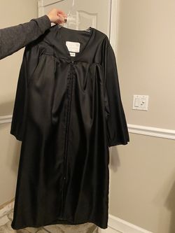 Graduation gown black