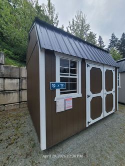 10x12 Lofted Barn Shed
