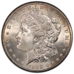1902 S PCGS/MS63 Morgan Silver Dollar 