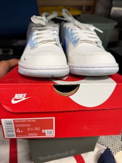 Nike Dunk Low GS Ivory Hyper Royal White