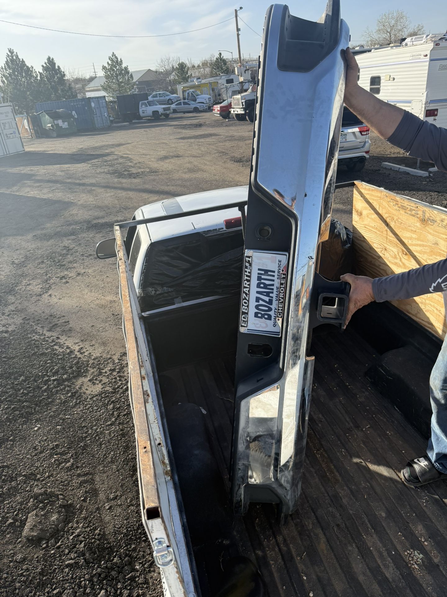 2023 Silverado 25000 Rear Bumper