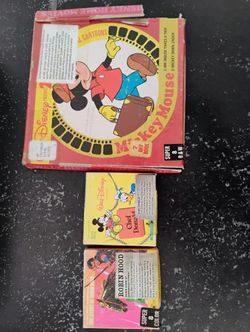 Vintage Walt Disney 8mm Film In Original Boxes 