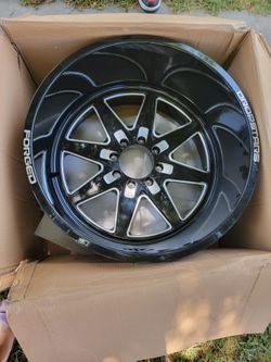 One Brand New Dropstars Forged Car Rim