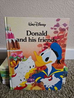 Vintage Disney Donald and His Friends Book
