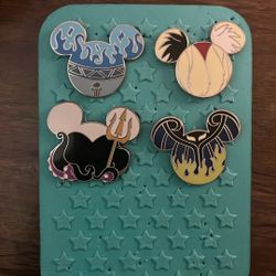 Disney Villains Pins 