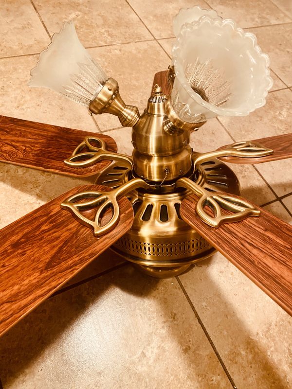 Hunter Five Blade Ceiling Fan Never Installed Open Box Special for