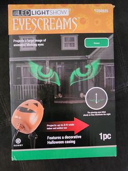 Halloween Light Projector Decor SPOOKY EYES
