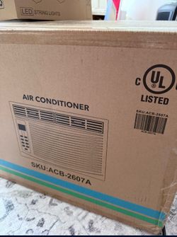 6000 BTU Window AC brand new in box