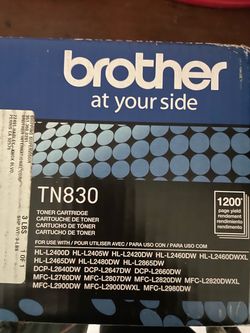 Brother TN830 Toner Cartridge