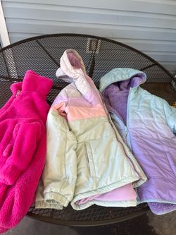 Girls jackets and sweaters