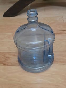 Plastic Water Bottle. 2 Gallon.