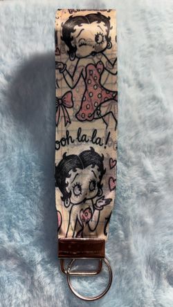 Betty boop custom keychain