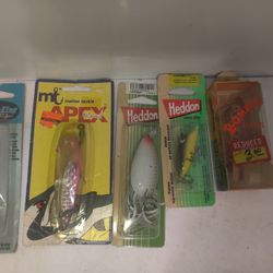Vintage Fishing Lures Near In Package 