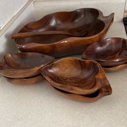 Monkeypod Wood Salad Bowl