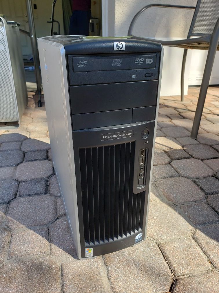 HP workstation, wx6400