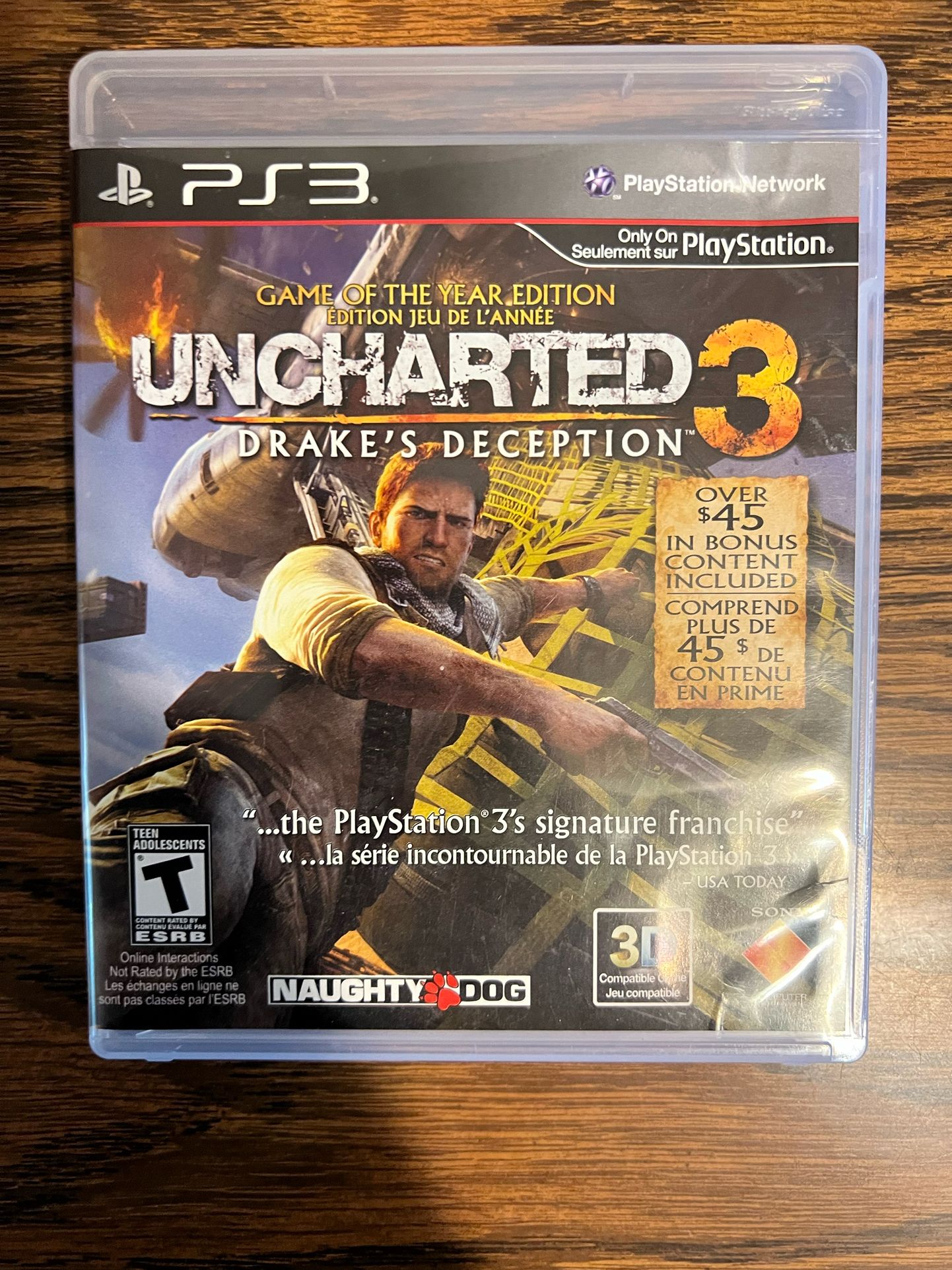 Uncharted 3 Drake's Deception PS3.