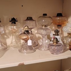 Vintage Kerosene Oil Lamps