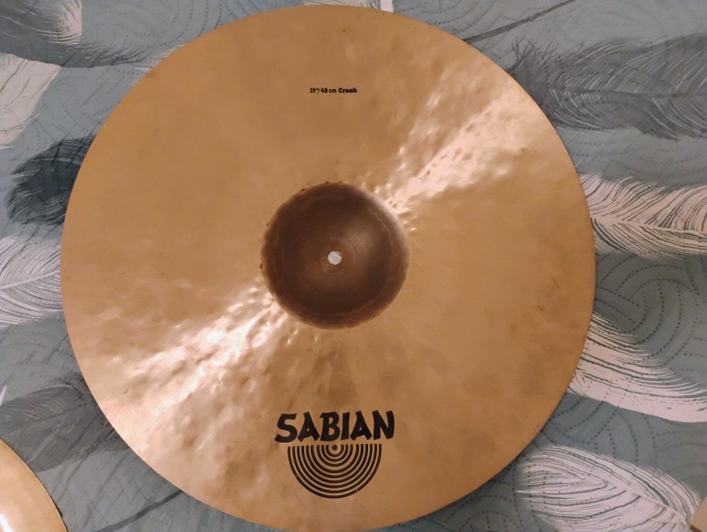 Selling Two Sabian High End Cymbals