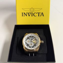 Black With White Stipes Invicta