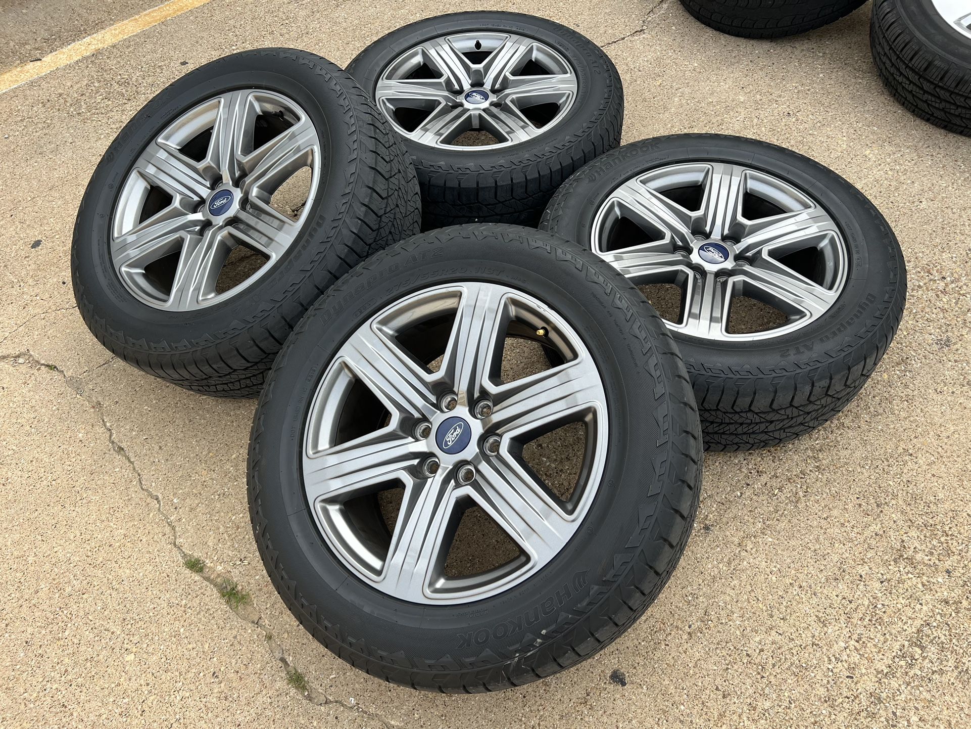 20” Ford F150 Charcoal Wheels Tires Oem