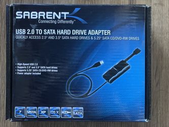 USB 2.0 to SATA Hard Drive Adapter