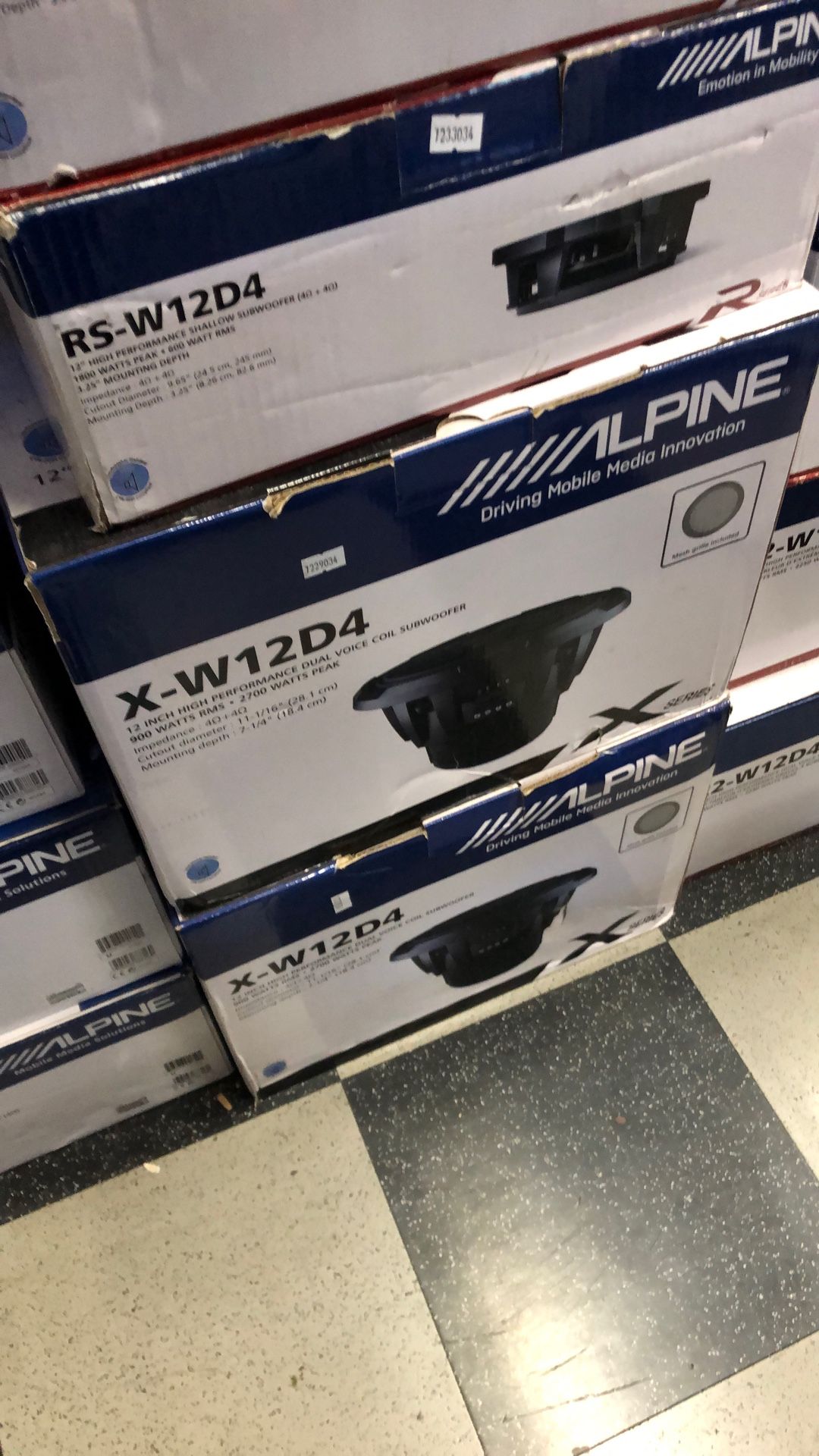 Alpine X-w12d4 On Sale Today For 350