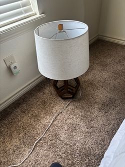 Nightstand light.