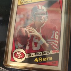 2001 Upper Deck Joe Montana Football Card 