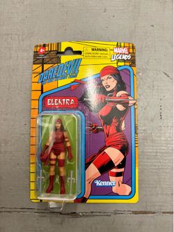 Hasbro Marvel Legends Retro Collection Elektra Action Figure