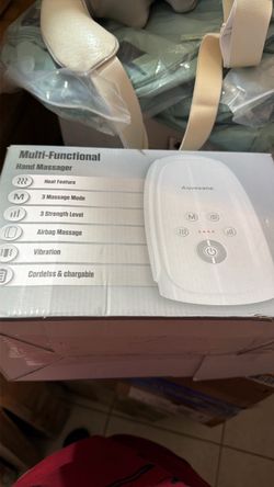 Compression hand massager